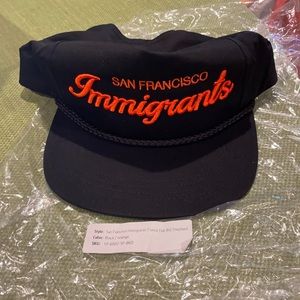 Brand new San Francisco Immigrants classic flat bill SnapBack
